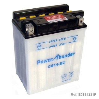 Batería YB14-B2 (con ácido) - Power Thunder