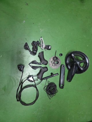 Grupo Shimano Ultegra 11v con Potenciómetro 4iiii