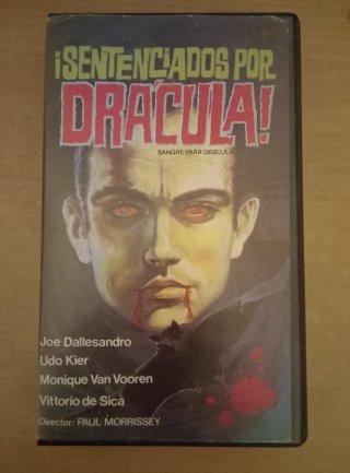 Sentenciados por Drácula vhs