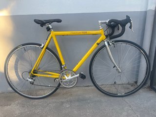 Bicicleta de Carretera Amarilla Campagnolo