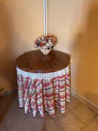 Mesa para brasero redonda