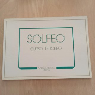 Libro de Solfeo Curso Tercero