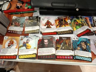 Cartas Dice Masters X-Men Uncanny. Raras.