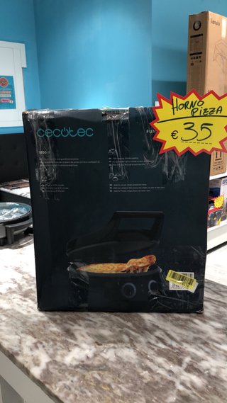 Horno para Pizza Cecotec 1800W