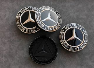 75mm Tapabujes Mercedes Centro de Llantas Ruedas