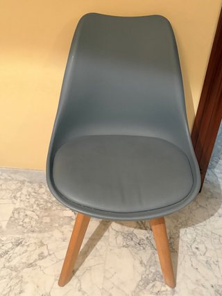 Silla de escritorio gris