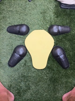 Pack de 5 Protecciones para Chaqueta de Moto