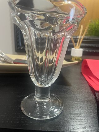 Lote : 6 copas helado, 6 tazas café y 6 platitos