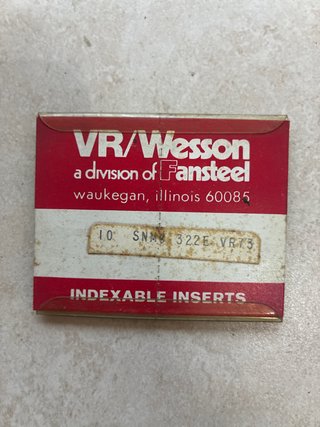 Insertos para torno VR/Wesson SNMG 322E