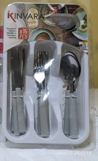 Set de 16 Cubiertos Kinvara