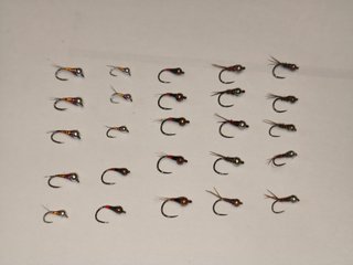 Lote ninfas pesca a mosca 15