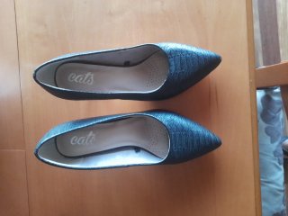 Zapatos de tacón Cats negros
