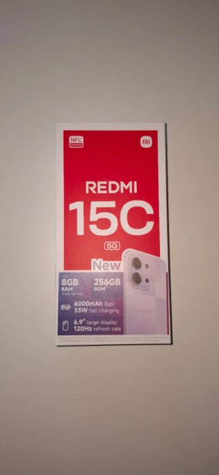 Xiaomi Redmi 15C 5G 256GB color Midnight Black