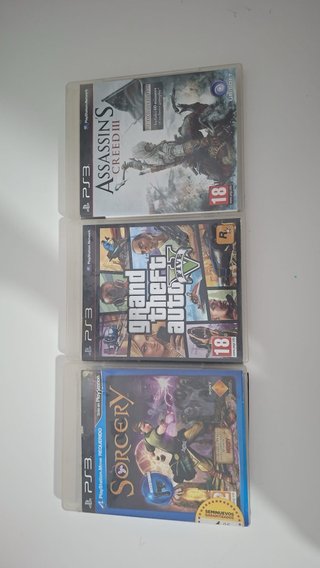3 Juegos para PlayStation 3 (PS3)