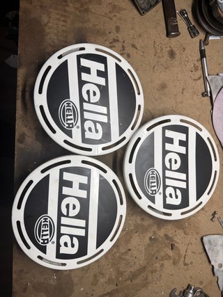 Set de 3 Tapas Protectoras Hella