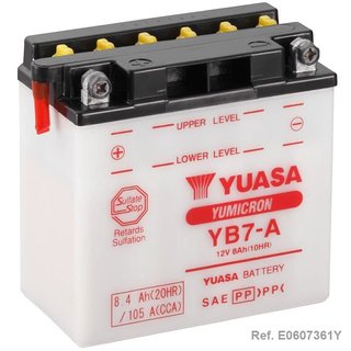 Batería YB7-A Combipack - Yuasa