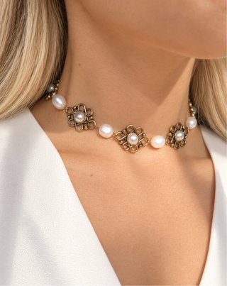 Collar de Perlas Vintage