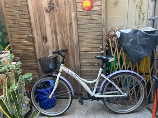 Bicicleta de Paseo Urbana Blanca