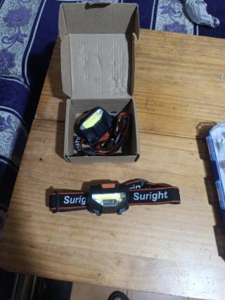 2 Linternas Frontales LED Suright