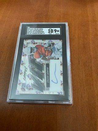 Carta Xavier Worthy 2023 Leaf Pro Set 1/1