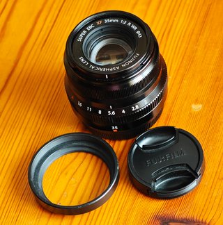 Objetivo Fujifilm XF 35mm f/2 R WR