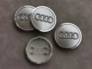 61mm Tapabujes Audi Centro de Llantas Ruedas