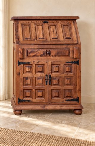Mueble Secreter de Madera Rústico