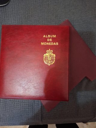 Álbum de Monedas italianas Liras