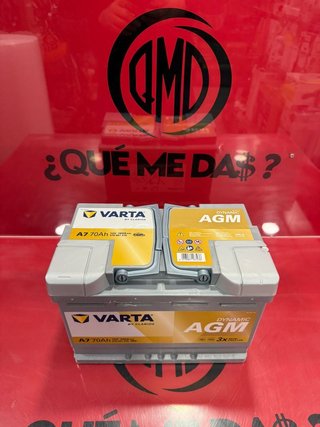 Batería Varta A7 70Ah 12V 760A AGM
