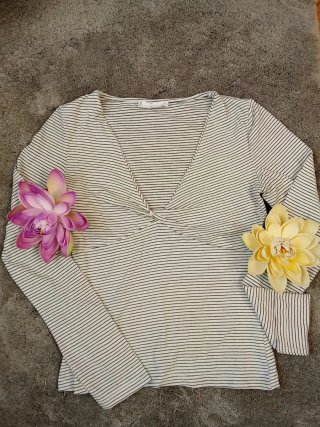 Camiseta Mango de Rayas