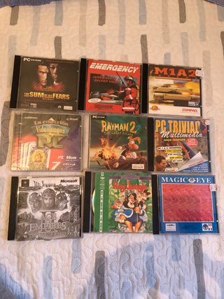 Lote de 23 Juegos PC CD-ROM o software