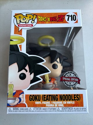 Funko Pop Dragon Ball Z Goku Eating Noodles 710