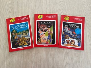 Lote 3 libros “Elige tu propia aventura”.  Años 80