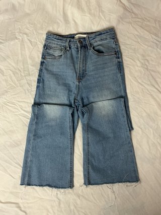 Pantalones Vaqueros Pata Ancha