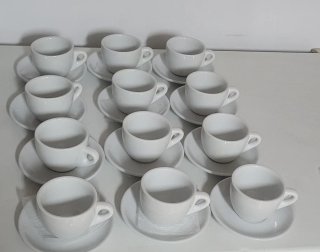 12 Tazas y Platos especial Hostelería