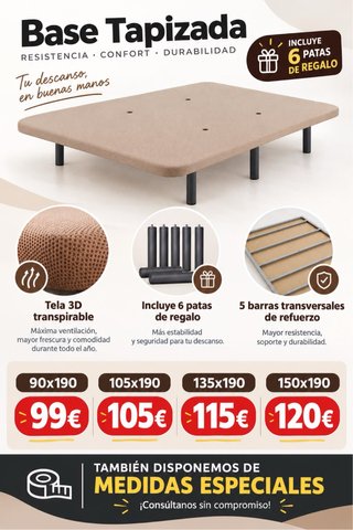 Base Tapizada nueva