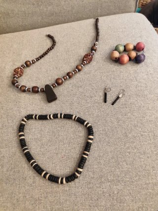 Conjunto de Bisutería Africana
