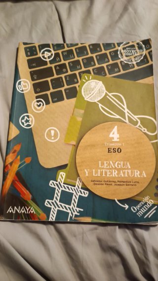 Lengua y Literatura, 4 ESO, Operación mundo