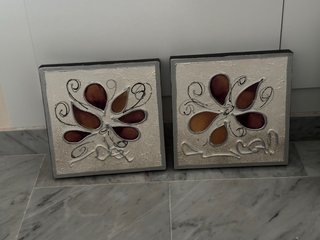 Set de 2 Cuadros Decorativos