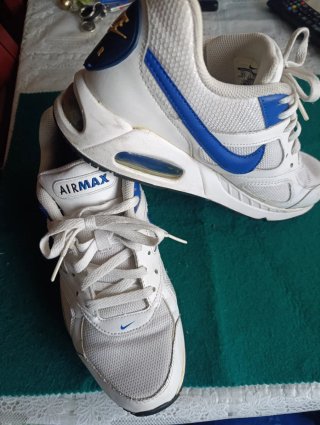 Zapatillas Nike Air Max Blancas y Azules