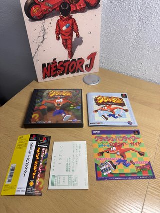Crash Bandicoot Sony PlayStation PS1 Jap