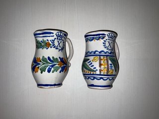 Set de 2 Jarras de Cerámica Artesanales