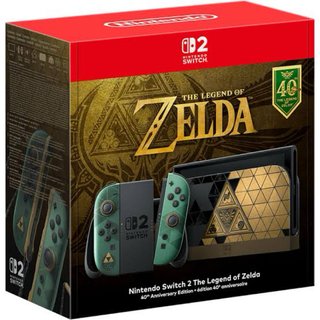 Nintendo Switch 2 Edición Zelda 40 Aniversario