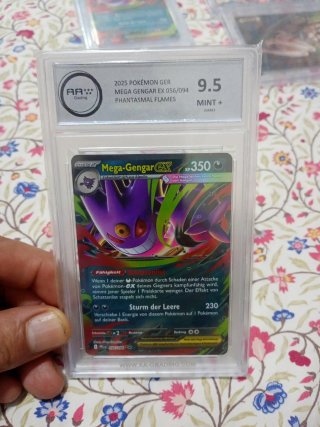 Carta Pokémon Mega Gengar EX 056/094 AA Grading