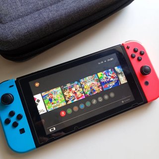 Nintendo Switch con juegos