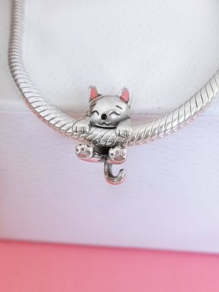 CHARM GATO PARA PULSERA PANDORA CON CAJA