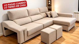SOFA EN L ESQUINERO CHAISELONG SILLON OFERTA