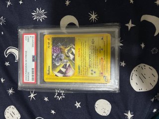 Carta Pokémon Raikou Skyridge 2003 PSA 9