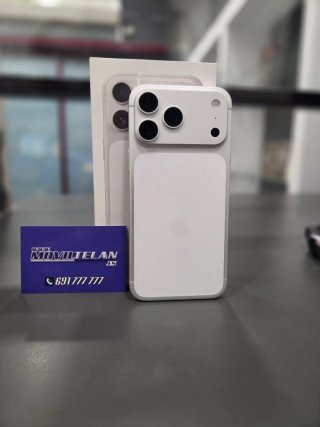 iPhone 17 Pro Max 256GB 0 ciclos 100% bateria