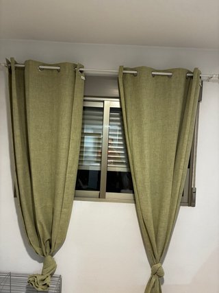 Cortinas Color Verde Oliva